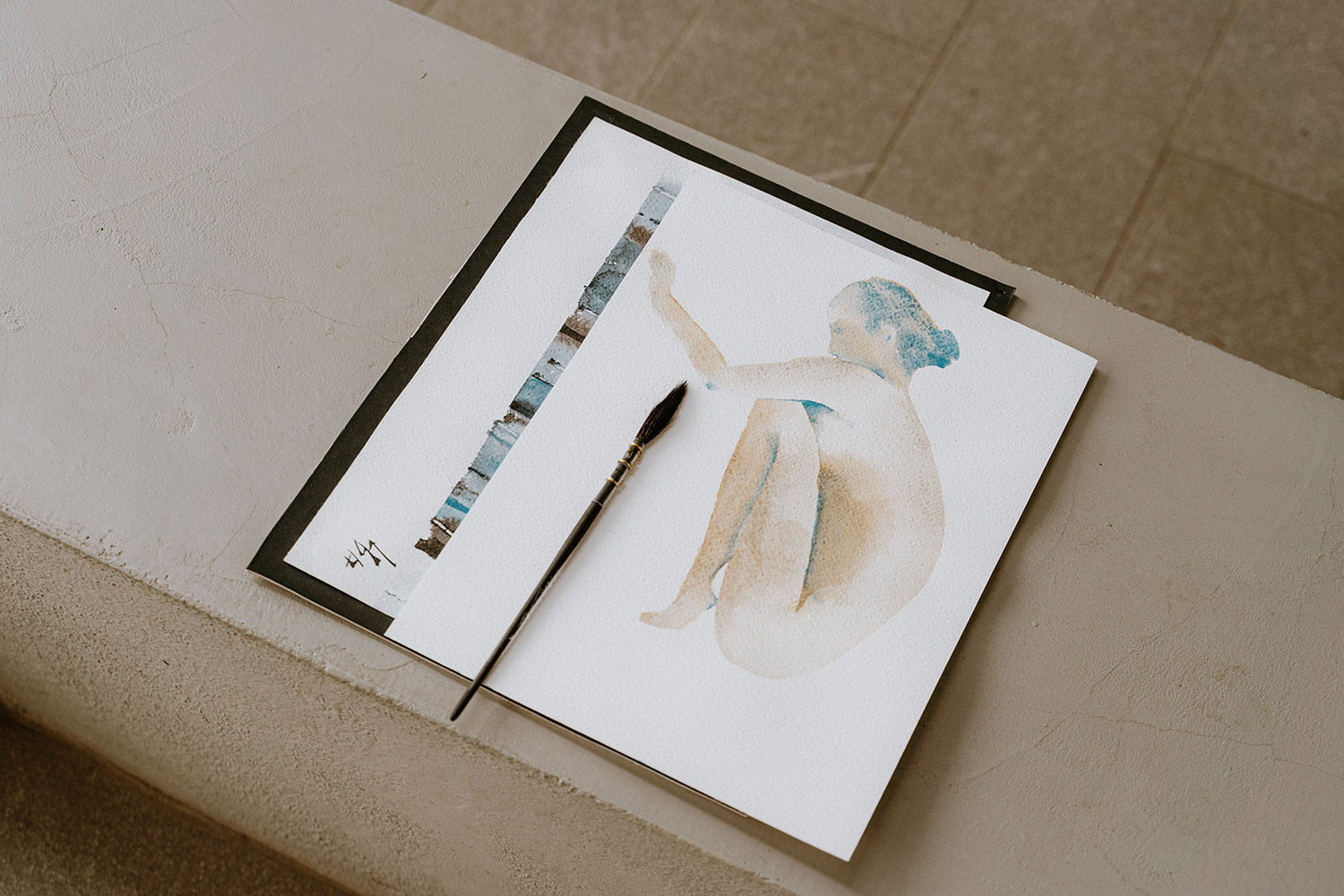 La-Mia-Mano-Sinistra-Laura-Bracchi-Interior-Designer-Artist-Portfolio-Acquerelli